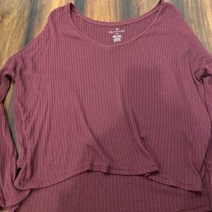AEO ribbed long sleeve